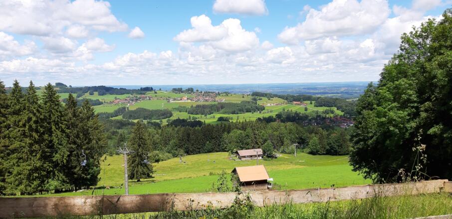 Hochries Weg zur Mittelstation