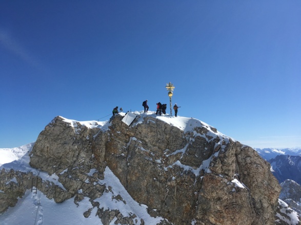 Gipfelkreuz Zugspitze