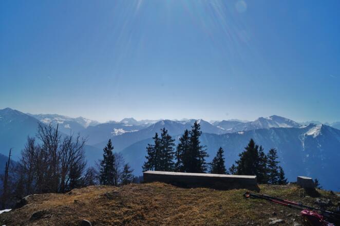 Blick Richtung Karwendel