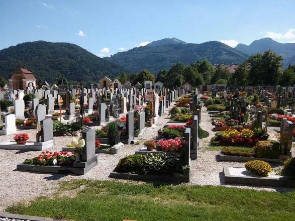 Der Friedhof in Viechtwang