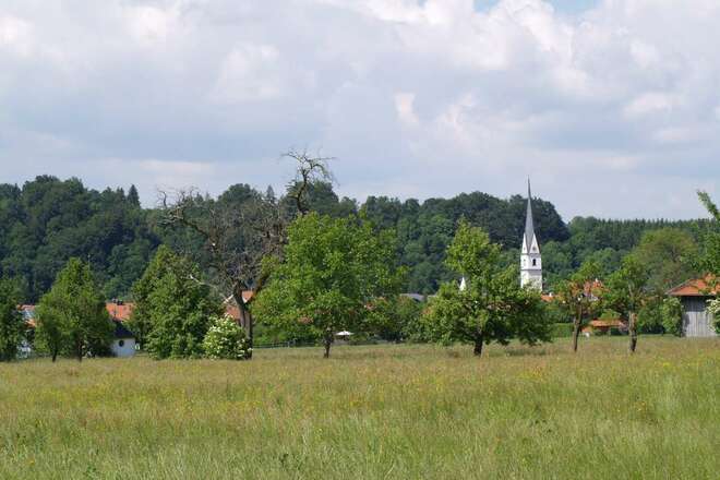 Blick nach Frasdorf
