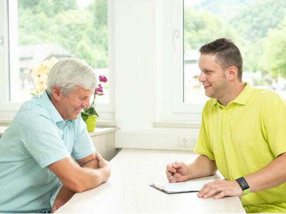 Besprechung Physiotherapiepraxis Grünau im Almtal