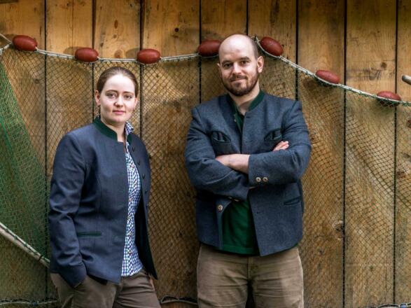 Johanna Bergbaur und Markus Rohn