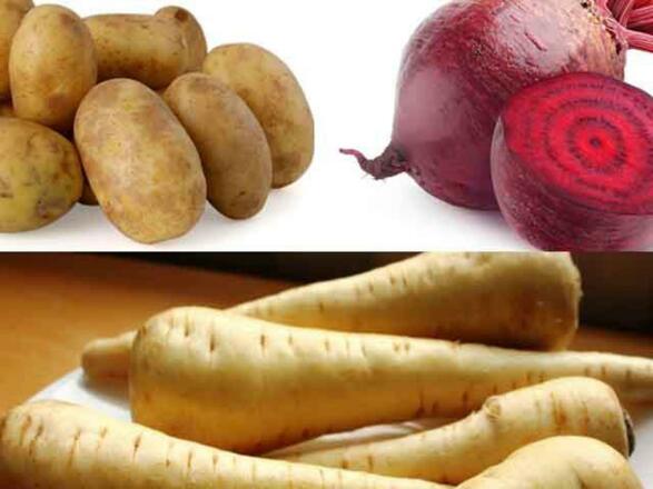 Große Vielfalt von Gemüse