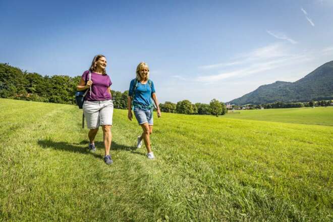 Auf dem Bankerlweg unterwegs