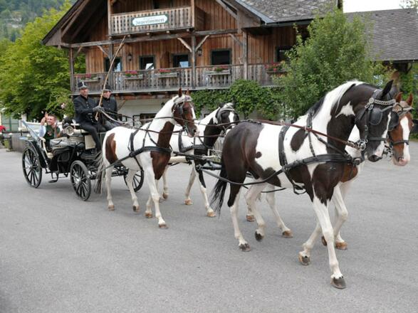Hochzeitskutsche Jagersimmerl im Almtal