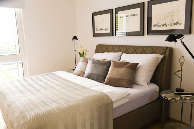Masterbedroom mit Boxspringbett