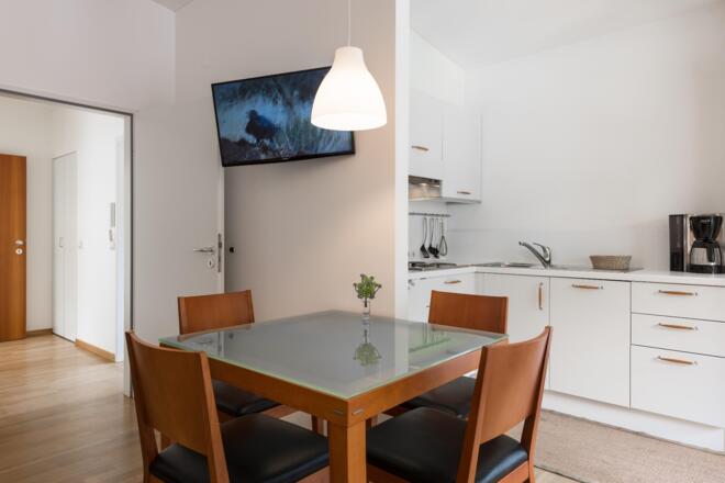 1 Raum Ferienwohnung - Essbereich