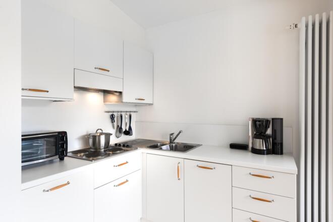 1 Raum Ferienwohnung - Küche