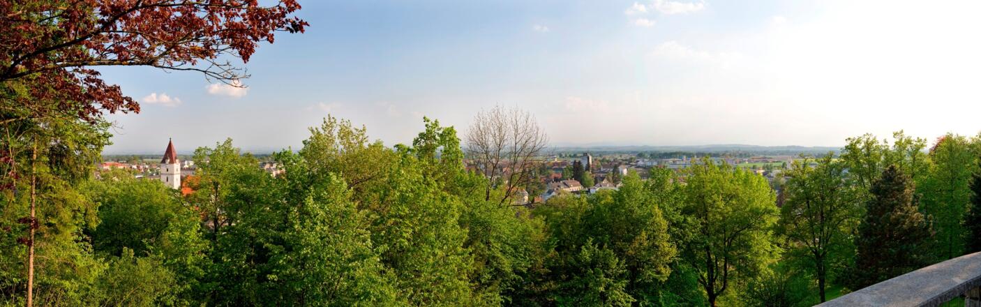 Panoramablick auf Perg