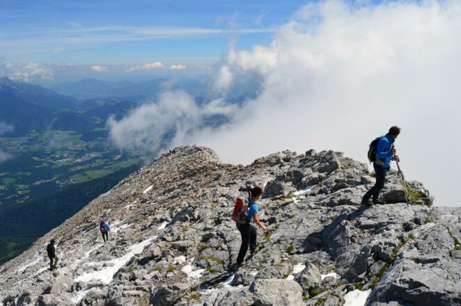 Letzte Meter zum Hocheck