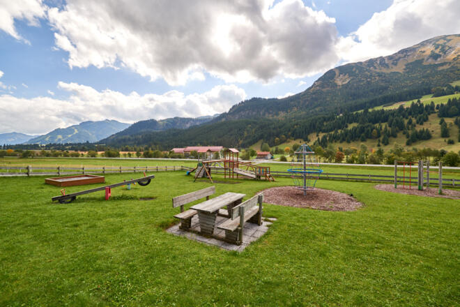 Spielplatz in Zöblen