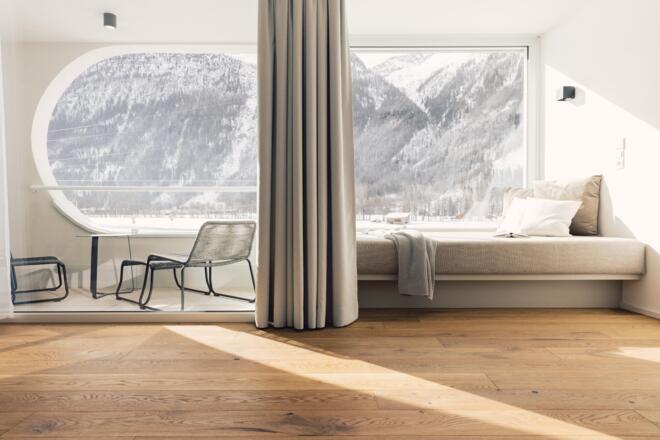 Ausblick vom Liegeerker