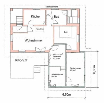 Grundriss Ferienhaus