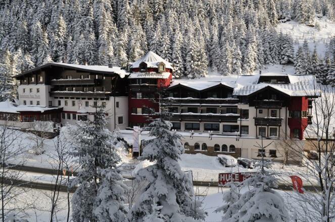 Hotel im Winter