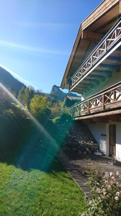 Terrasse im Herbst