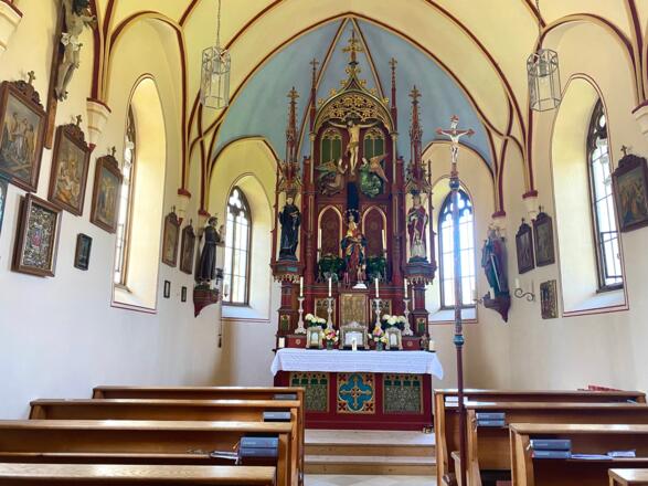 Innenraum der Kapelle