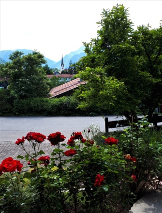 Ausblick von der Terrasse