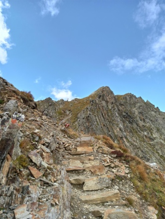 Richtung Hinterbergkofel