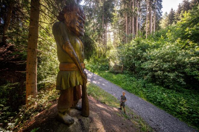 Retour geht es entlang des Piepmatzweges