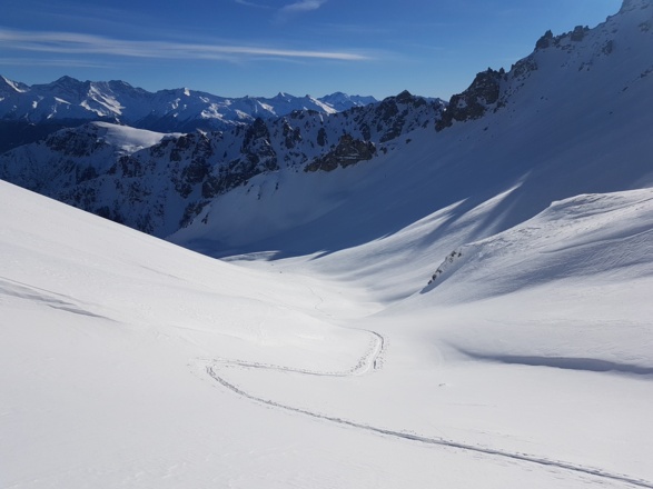 Blick vom Serlesjöchl Richtung Osten (Zillertaler Alpen)