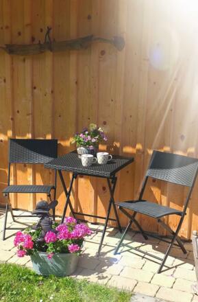Frühstücken in der Sonne