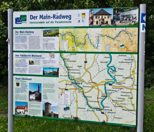 Eibelstadt - Main-Radweg