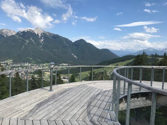 Aussichtsplattform am Brunstkopf