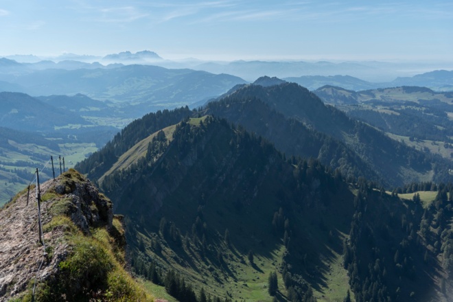 Hochgrat - Blick Richtung Hochhäderich (c) Martin Vogel