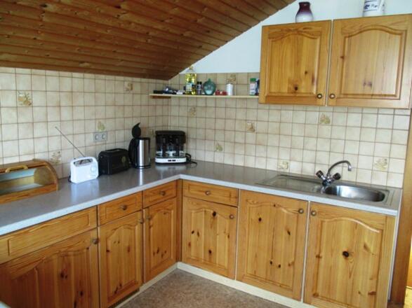 Küche Ferienwohnung groß