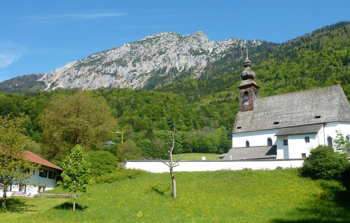 Ort Nonn mit Hochstaufen
