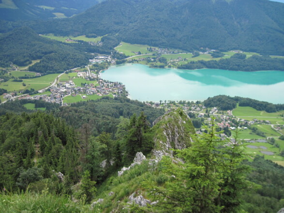 Blick auf den Fuschlsee