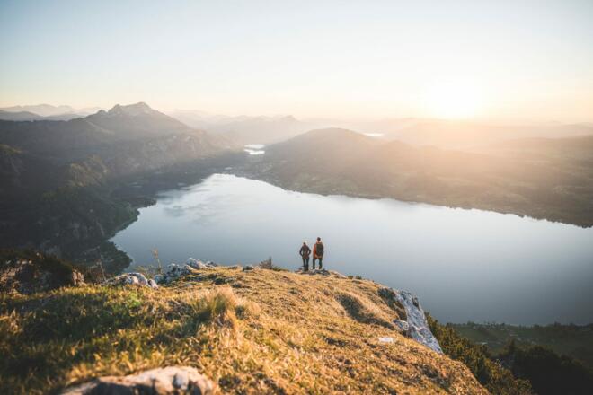 Blick auf den Attersee