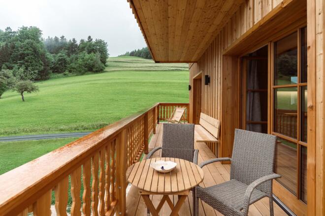 Balkon Ferienwohnung Glückszeit