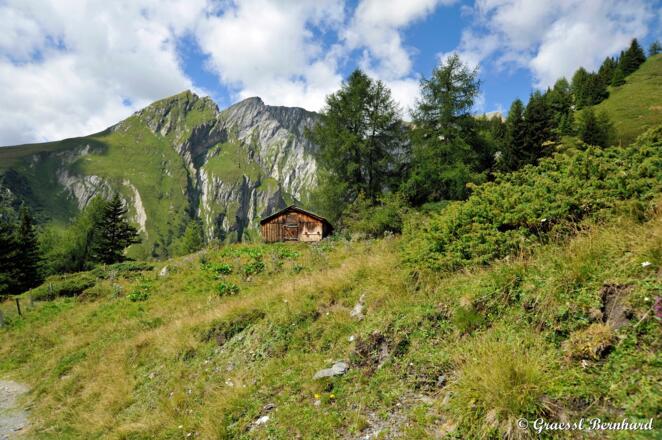 Überraschender Blick auf den Predigerstuhl 2265 m ü. A.