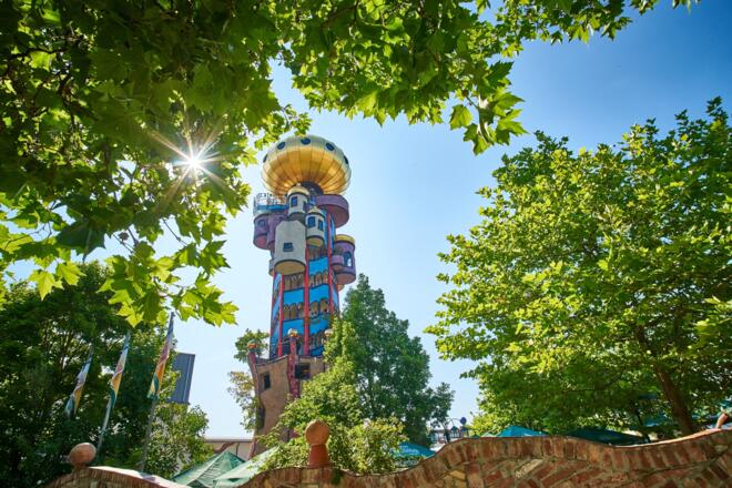 Kuchlbauer Turm nach Friedensreich Hundertwasser