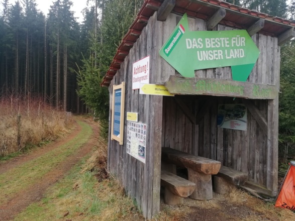 Rasthütte bei Stiftung