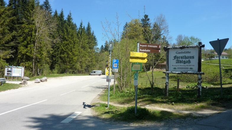 Ausgangspunkt Parkplatz Adlgaß