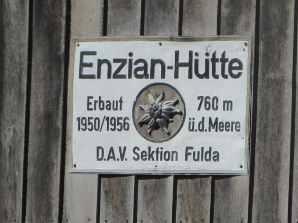Hüttenschild