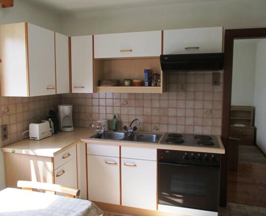 Küche 2 Ferienwohnung klein