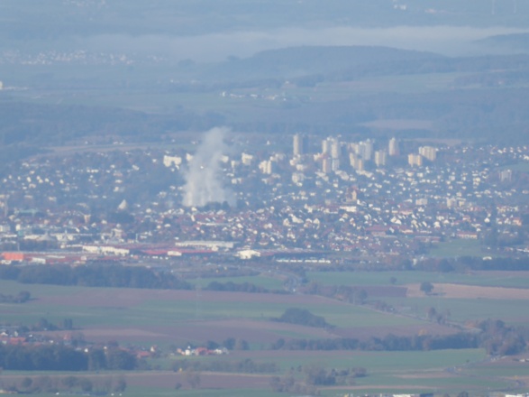 Blick vom Radom auf Fulda