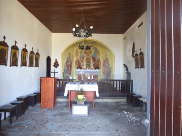 Innenraum der Kapelle