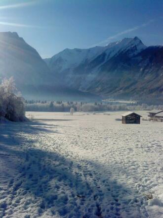 Winterspaziergang Richtung Sulzau