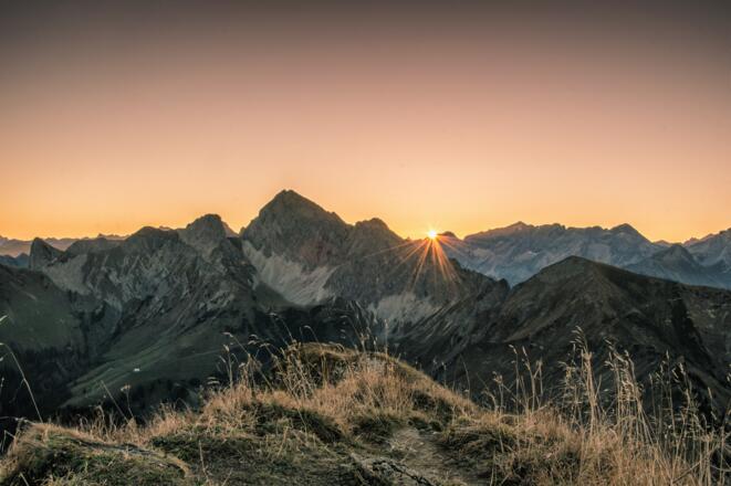 Blick vom Zafernhorn auf den Zitterklapfen