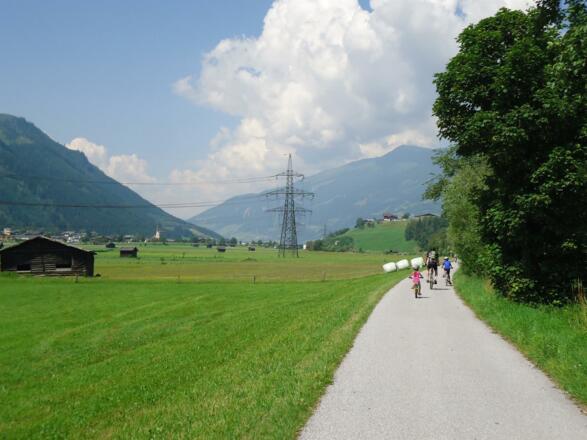 Anbindung an den Tauernradweg, ohne Bergstrecke
