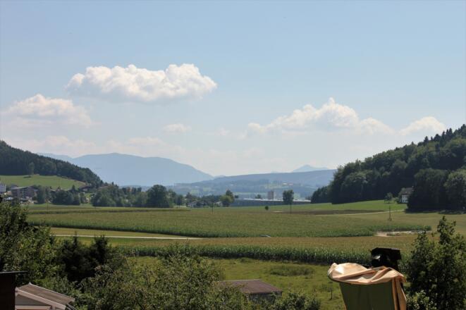 Ferienwohnung Kreuzer Aussicht vom Balkon