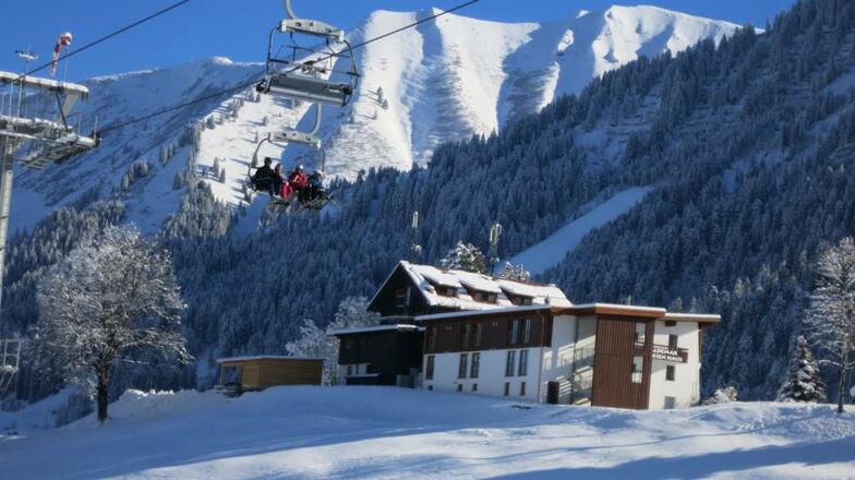 Direkt am Skilift!