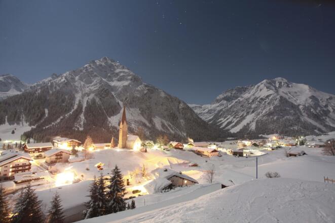Mittelberg im Winter