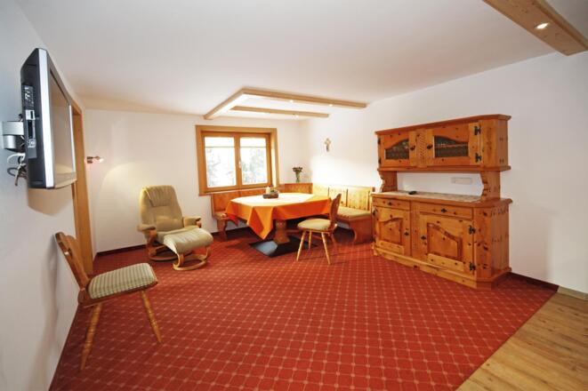 Wohnzimmer Ferienwohnung Ifen