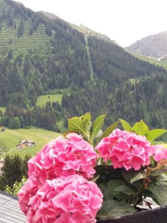 Blick nach Riezlern Kanzelwandbahn
